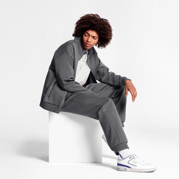 Louis Vuitton LVSE Monogram Zip Through Top Logo Grey Gris Track Jacket M Medium - Picture 4 of 16